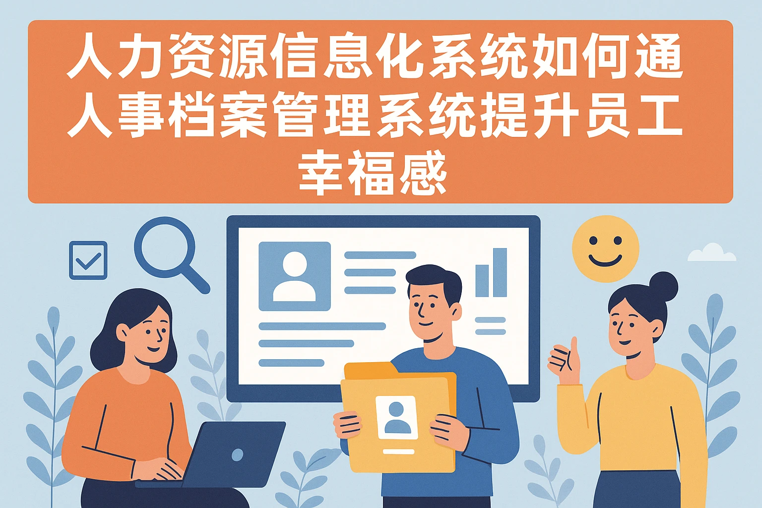 人力资源信息化系统如何通过人事档案管理系统提升员工幸福感