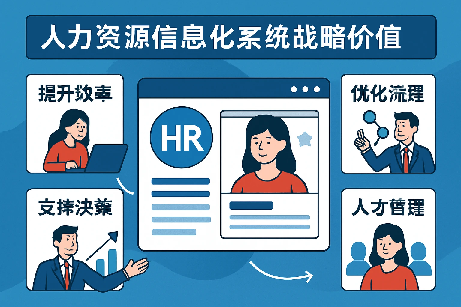 人力资源信息化系统的战略价值