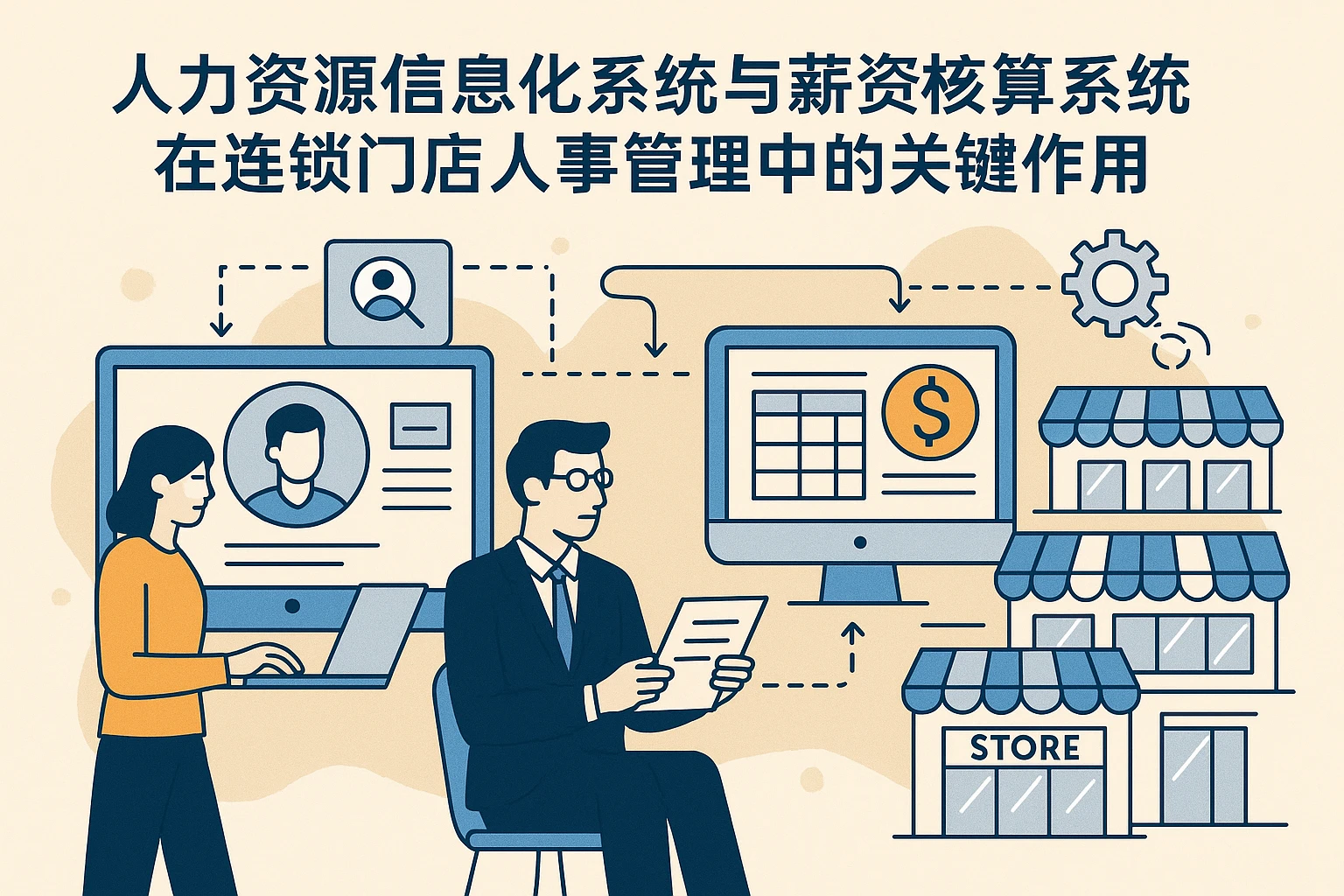 人力资源信息化系统与薪资核算系统在连锁门店人事管理中的关键作用