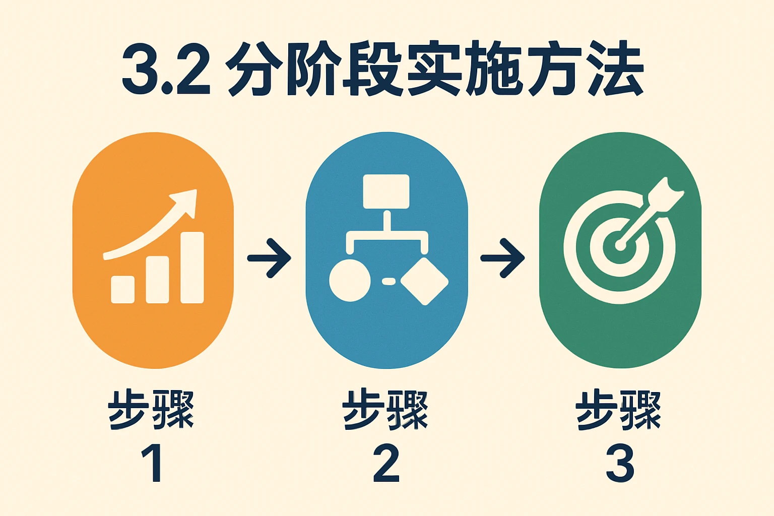 3.2 分阶段实施方法