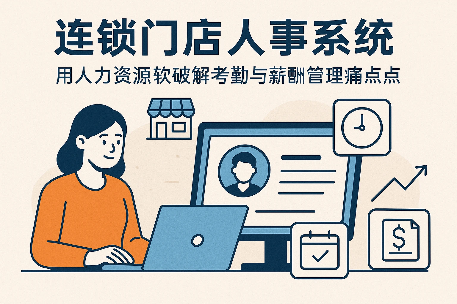 连锁门店人事系统：用人力资源软件破解考勤与薪酬管理痛点