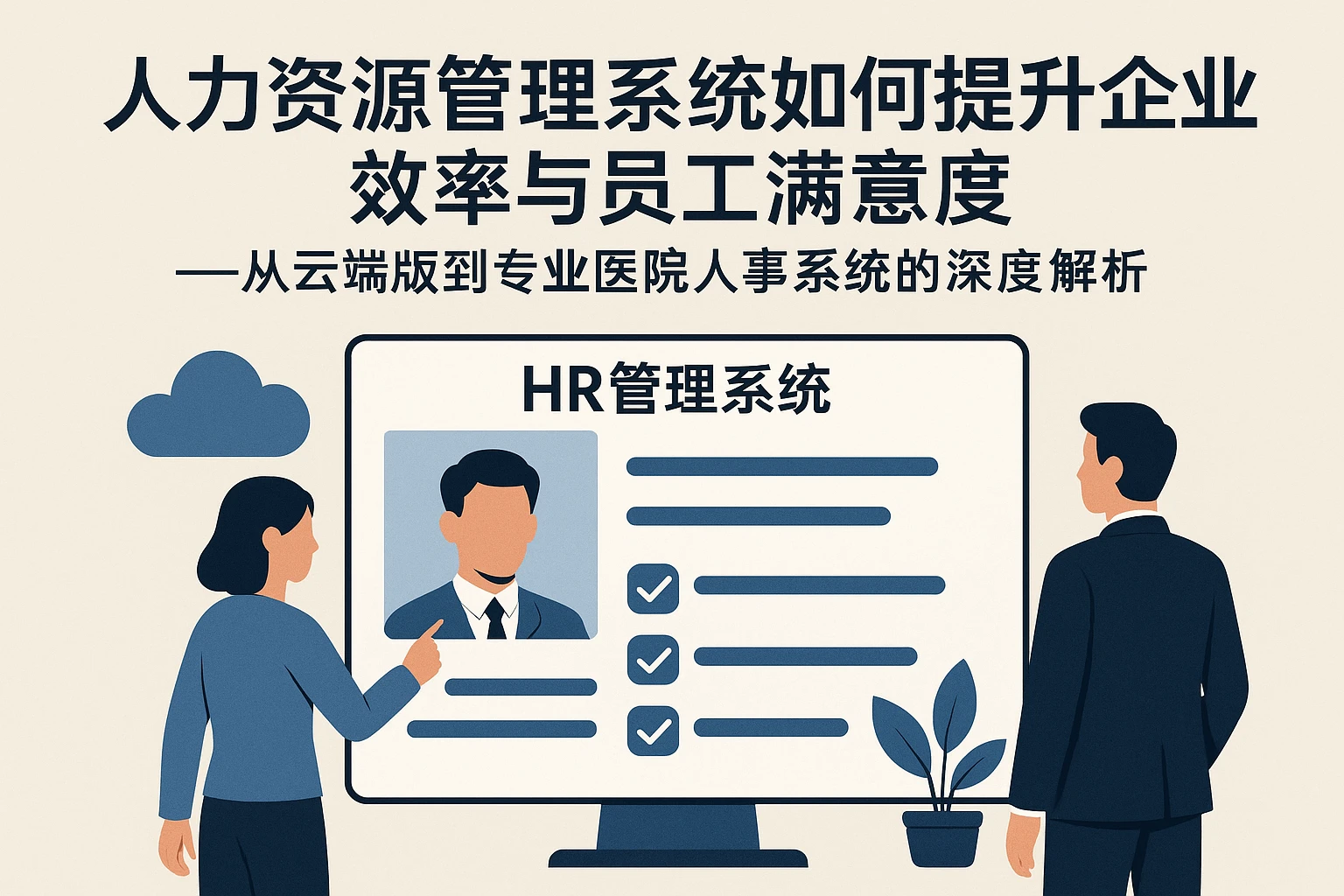 人力资源管理系统如何提升企业效率与员工满意度——从云端版到专业医院人事系统的深度解析