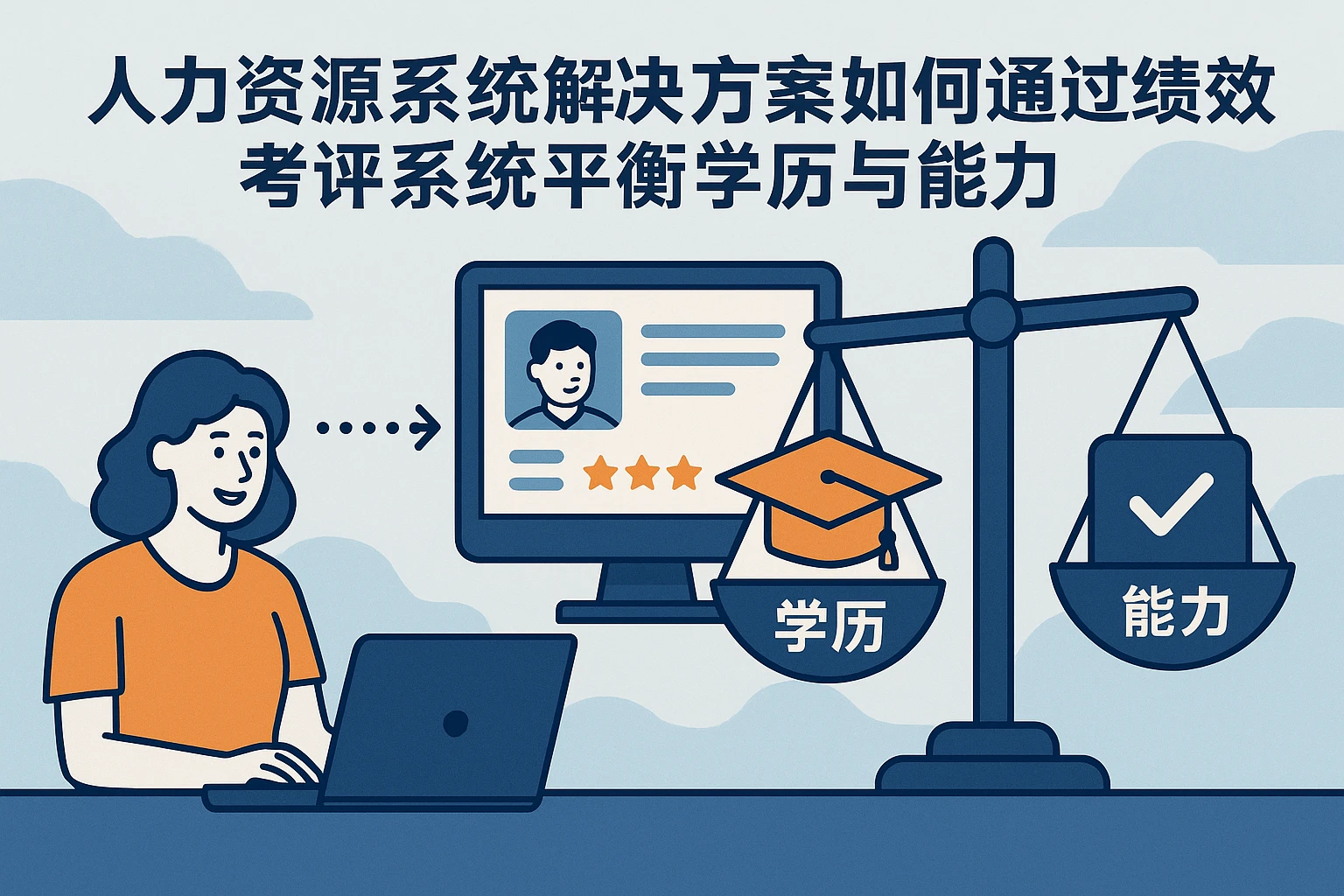 人力资源系统解决方案如何通过绩效考评系统平衡学历与能力