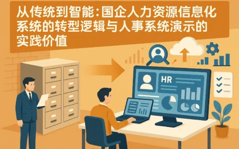 从传统到智能：国企人力资源信息化系统的转型逻辑与人事系统演示的实践价值
