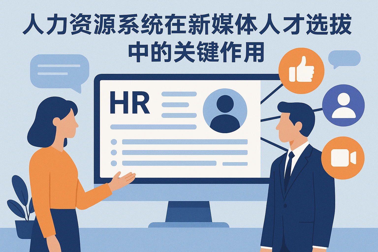 人力资源系统在新媒体人才选拔中的关键作用