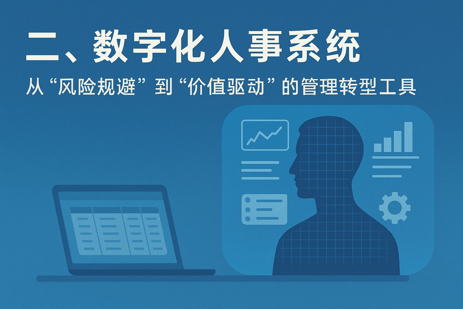 二、数字化人事系统:从“风险规避”到“价值驱动”的管理转型工具