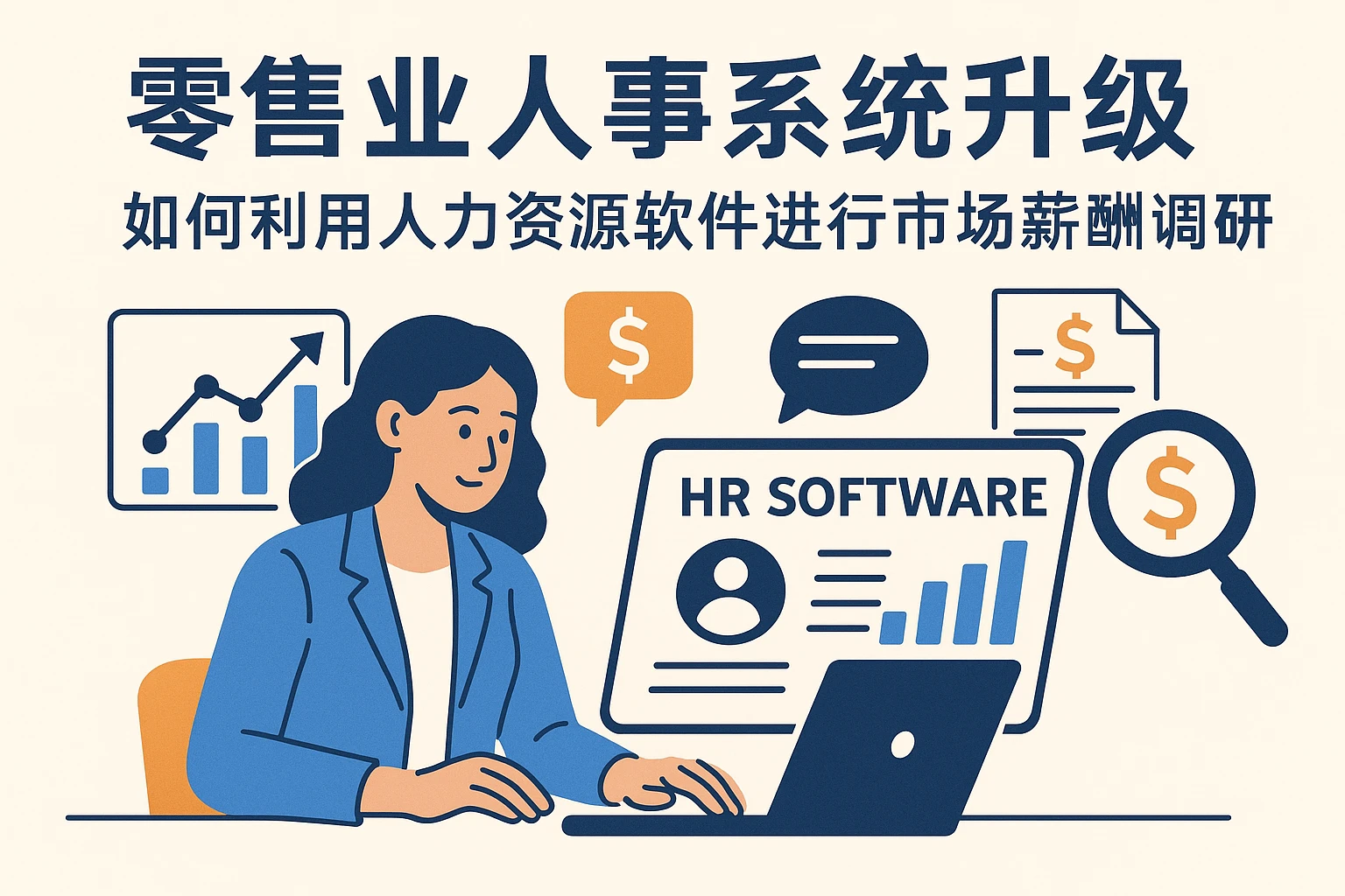 零售业人事系统升级：如何利用人力资源软件进行市场薪酬调研