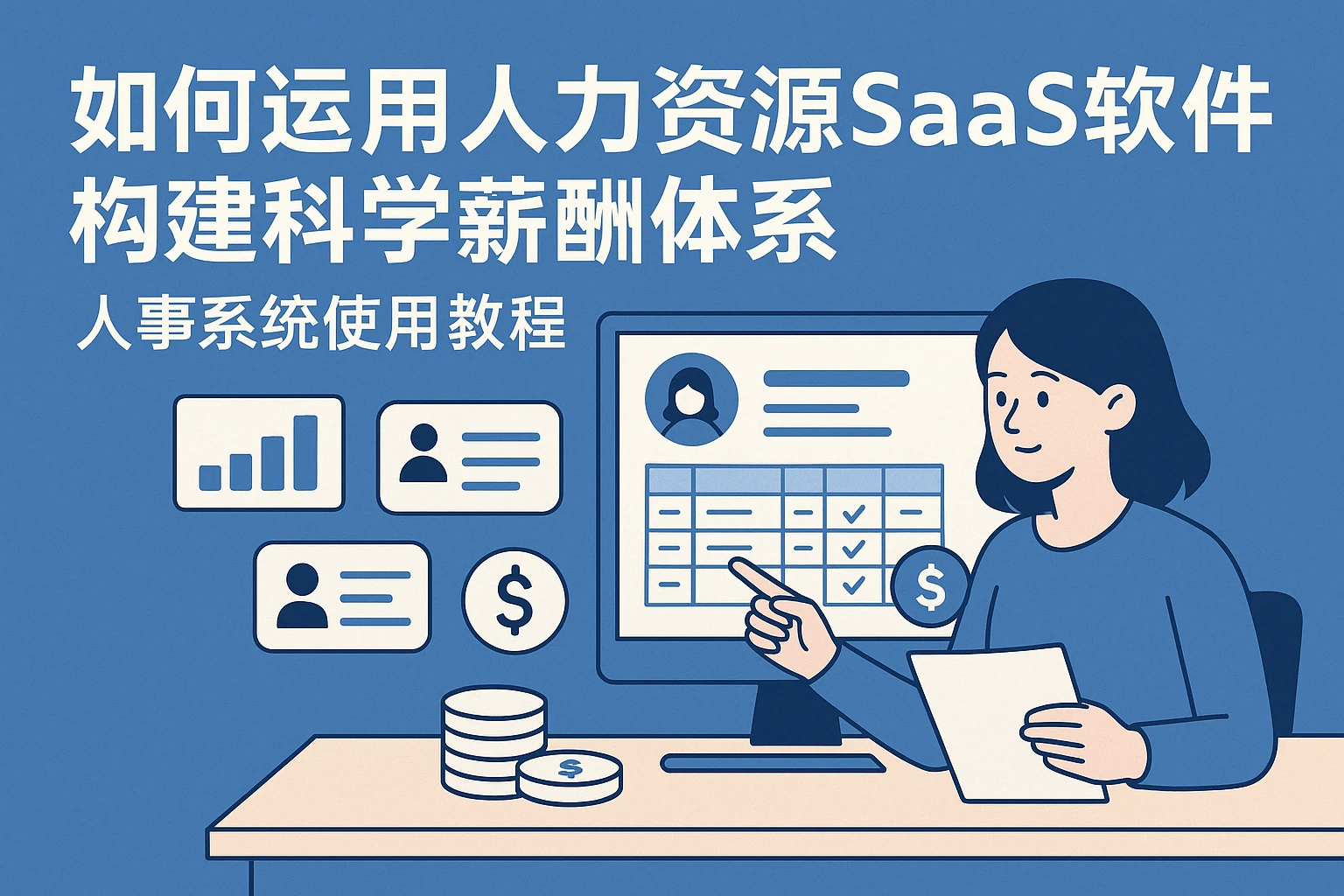 如何运用人力资源SaaS软件构建科学薪酬体系：人事系统使用教程