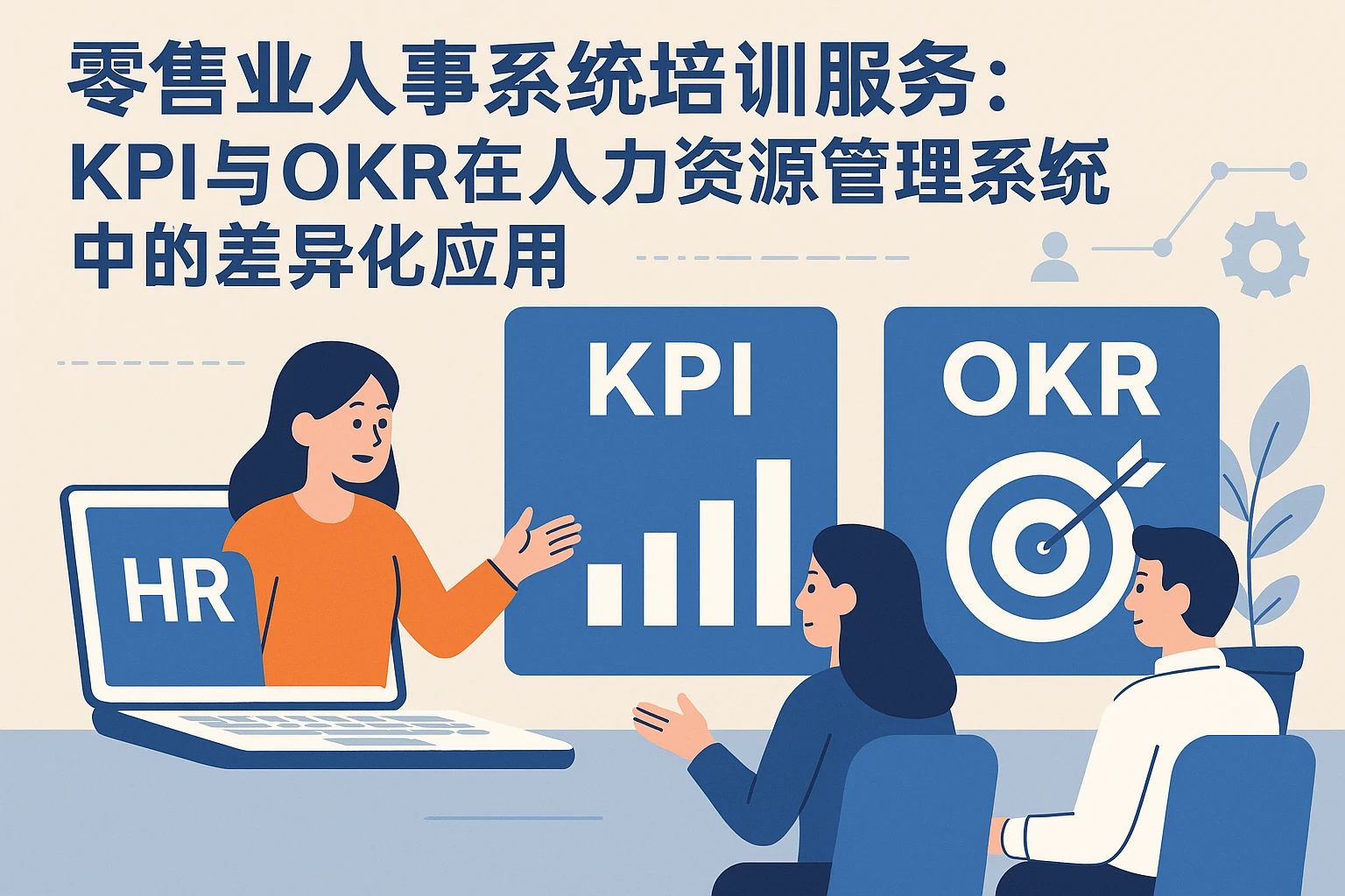 零售业人事系统培训服务：KPI与OKR在人力资源管理系统中的差异化应用