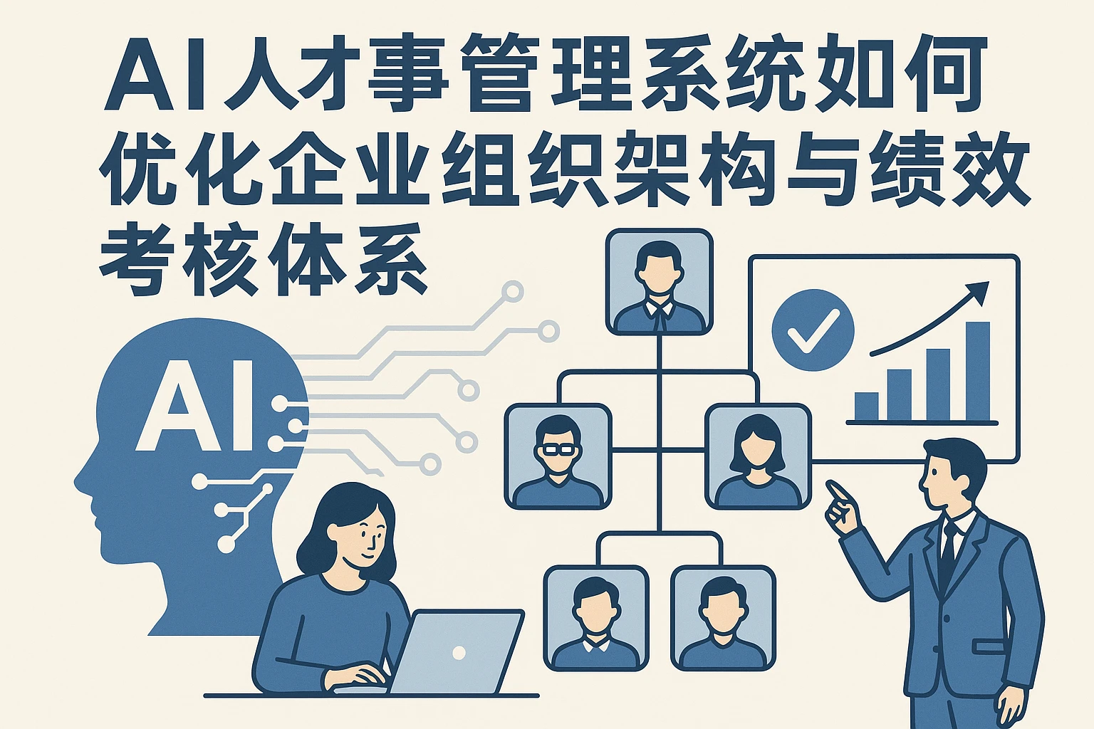 AI人事管理系统如何优化企业组织架构与绩效考核体系