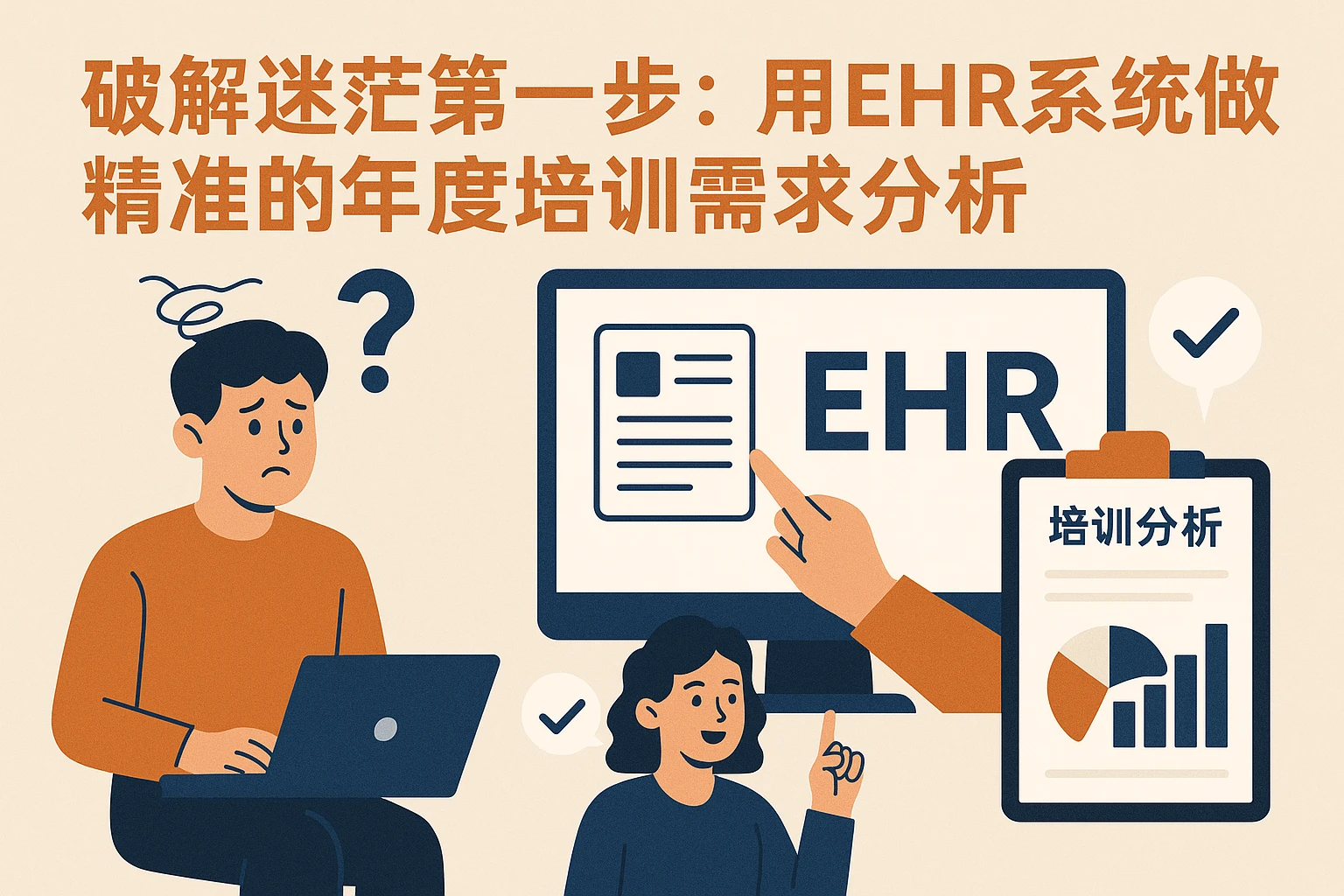 二、破解迷茫第一步：用EHR系统做精准的年度培训需求分析