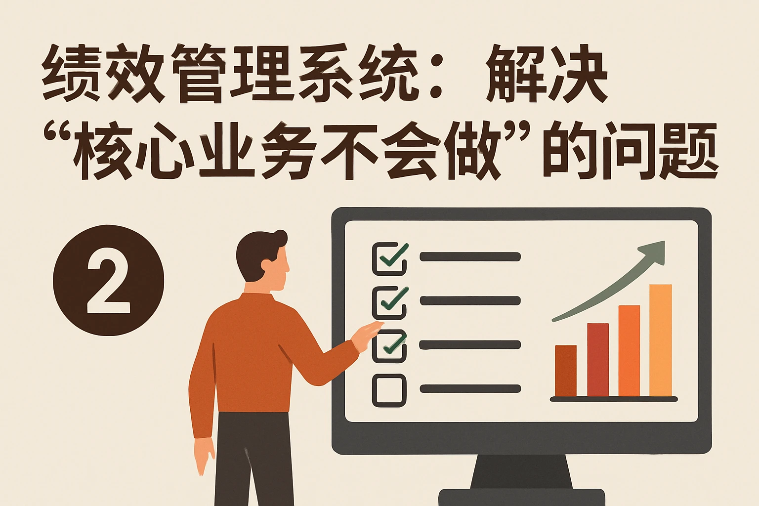 2. 绩效管理系统：解决“核心业务不会做”的问题