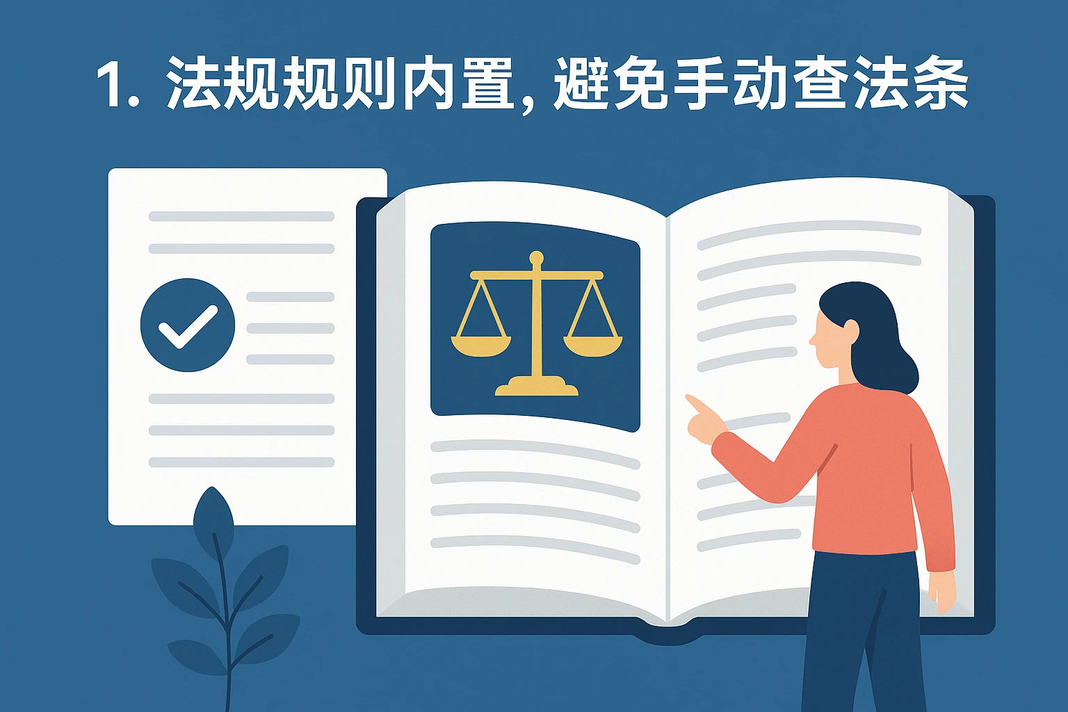 1. 法规规则内置,避免手动查法条的误差