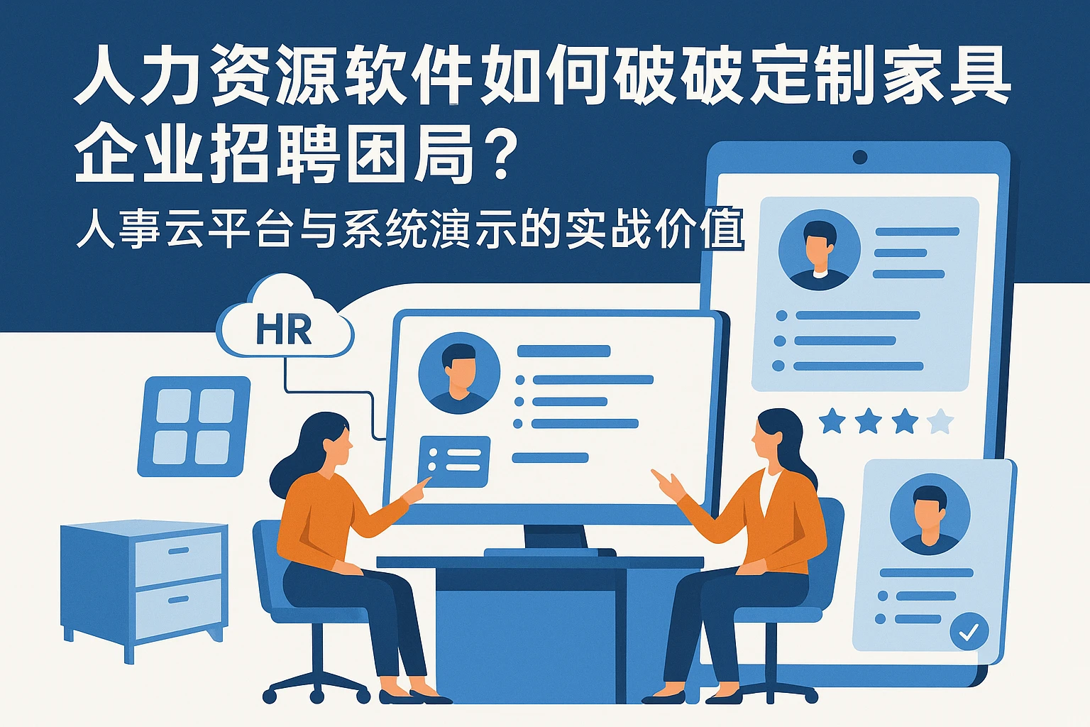人力资源软件如何破解定制家具企业招聘困局?人事云平台与系统演示的实战价值