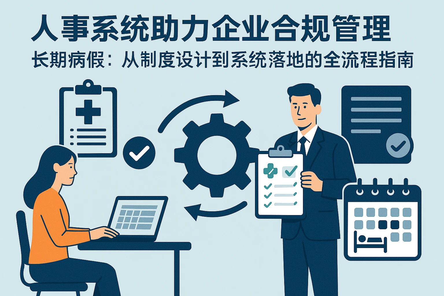 人事系统助力企业合规管理长期病假：从制度设计到系统落地的全流程指南