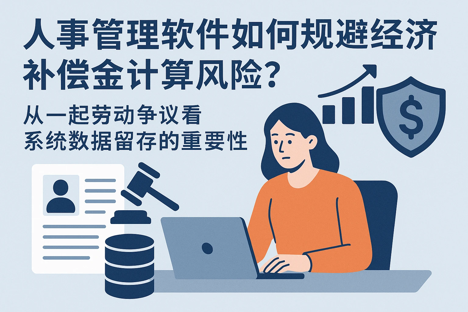 人事管理软件如何规避经济补偿金计算风险？从一起劳动争议看系统数据留存的重要性
