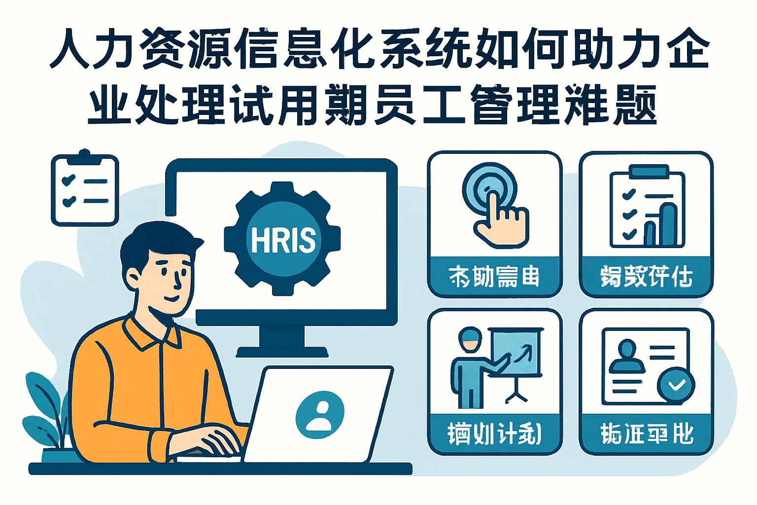 人力资源信息化系统如何助力企业处理试用期员工管理难题
