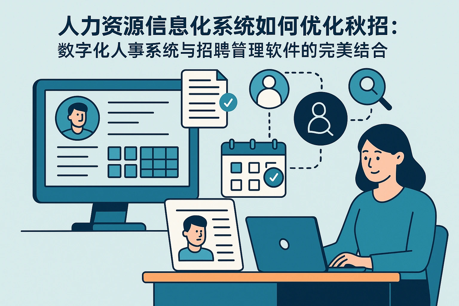 人力资源信息化系统如何优化秋招：数字化人事系统与招聘管理软件的完美结合