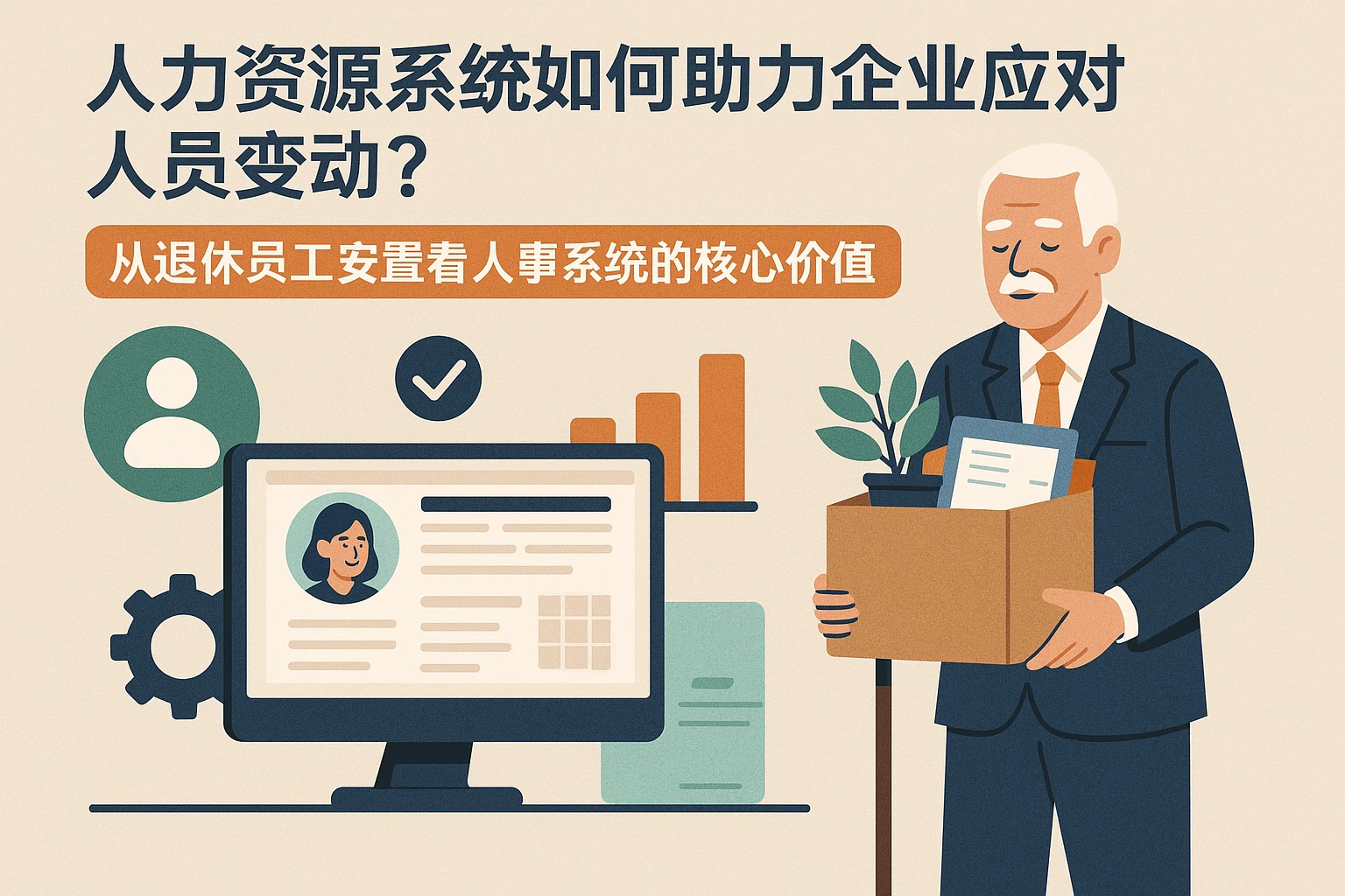 人力资源系统如何助力企业应对人员变动?从退休员工安置看人事系统的核心价值