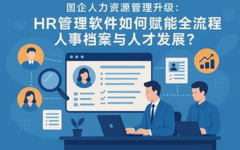 国企人力资源管理升级：HR管理软件如何赋能全流程人事档案与人才发展？