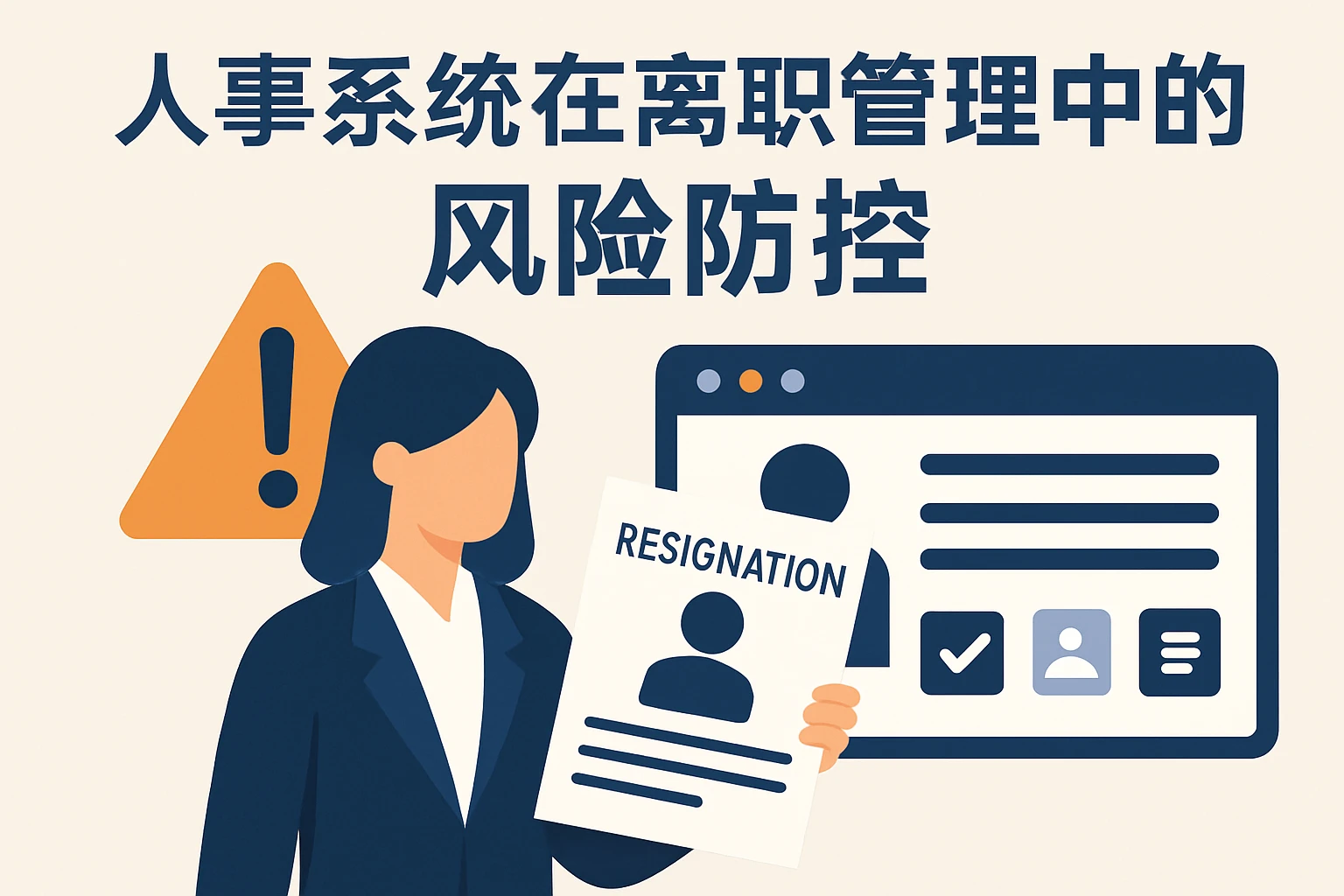 人事系统在离职管理中的风险防控
