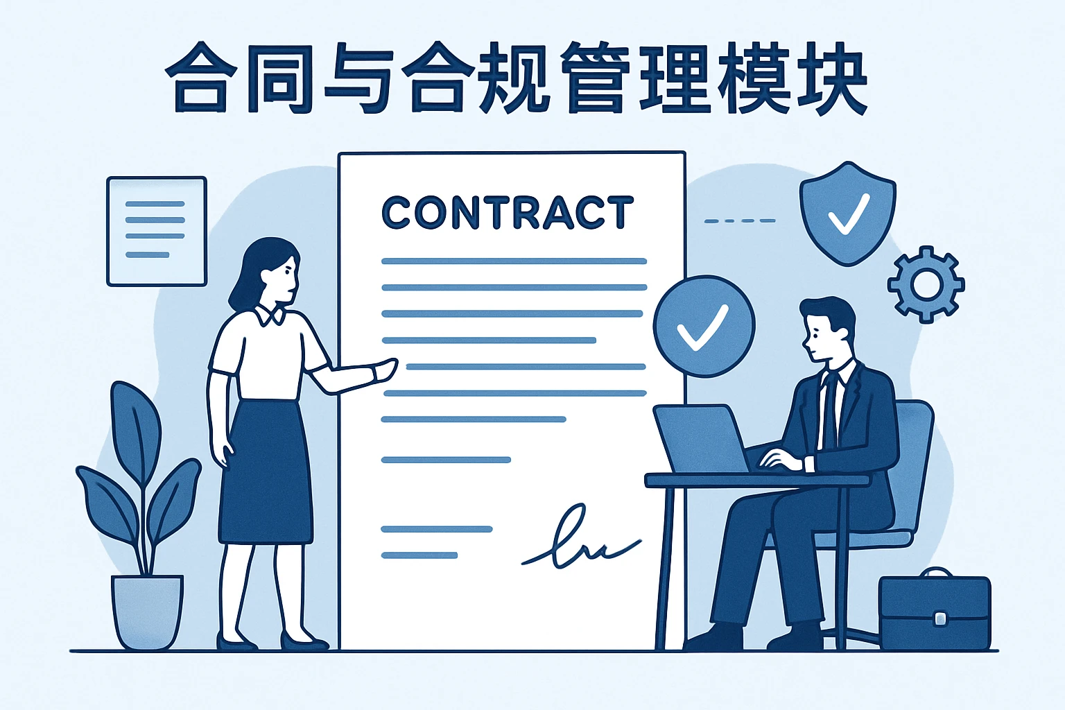 合同与合规管理模块
