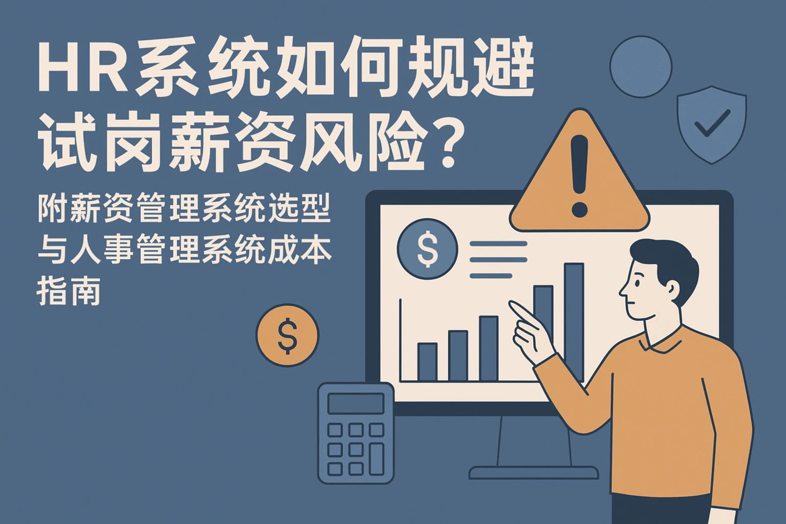 HR系统如何规避试岗薪资风险？附薪资管理系统选型与人事管理系统成本指南