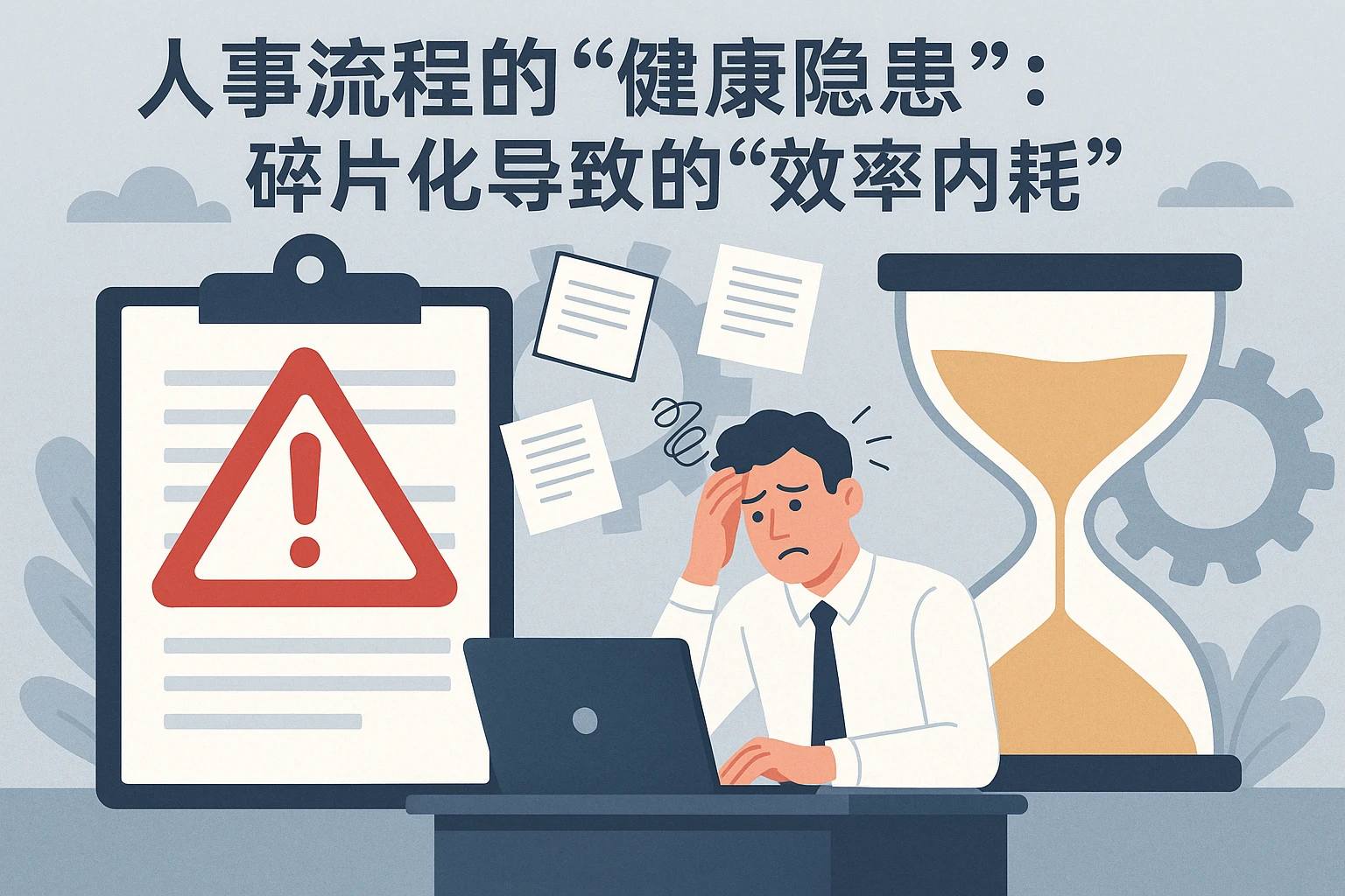1. 人事流程的“健康隐患”：碎片化导致的“效率内耗”