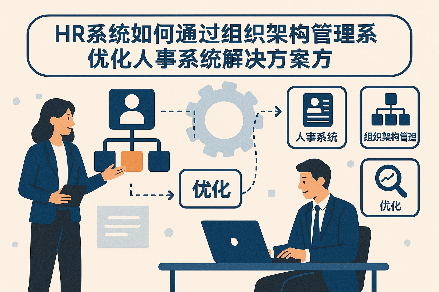 HR系统如何通过组织架构管理系统优化人事系统解决方案