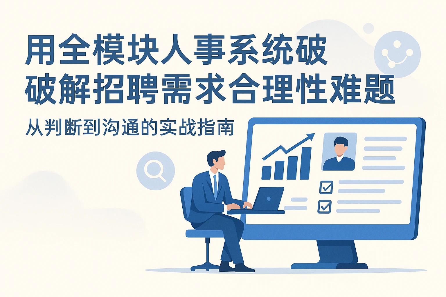 用全模块人事系统破解招聘需求合理性难题:从判断到沟通的实战指南