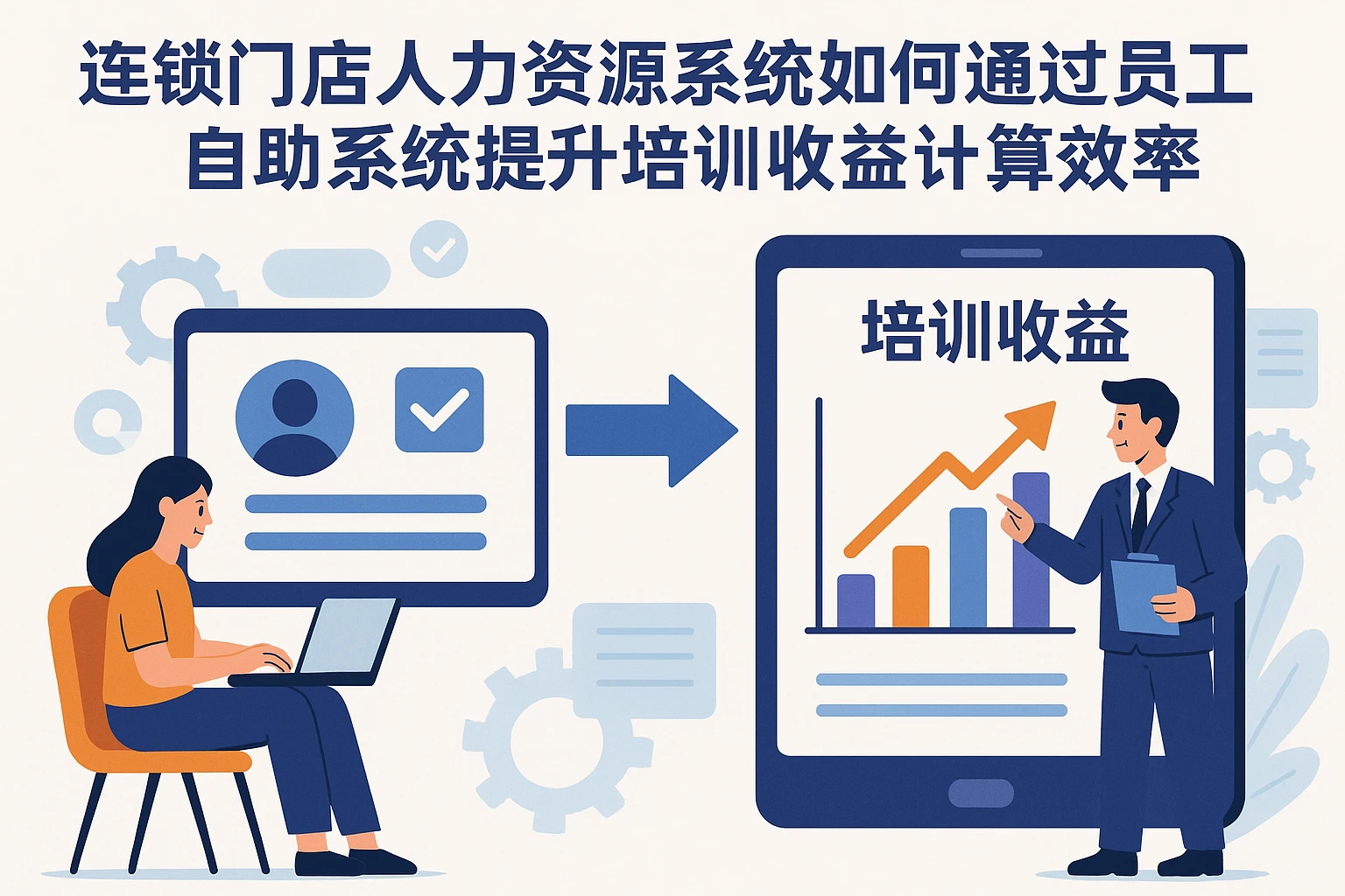连锁门店人力资源系统如何通过员工自助系统提升培训收益计算效率