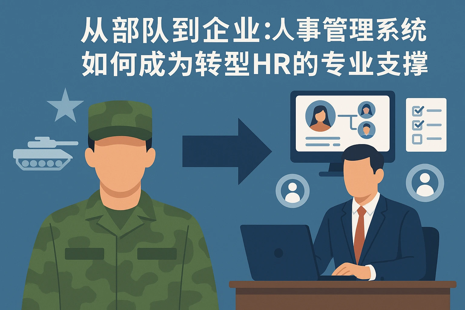 从部队到企业：人事管理系统如何成为转型HR的专业支撑