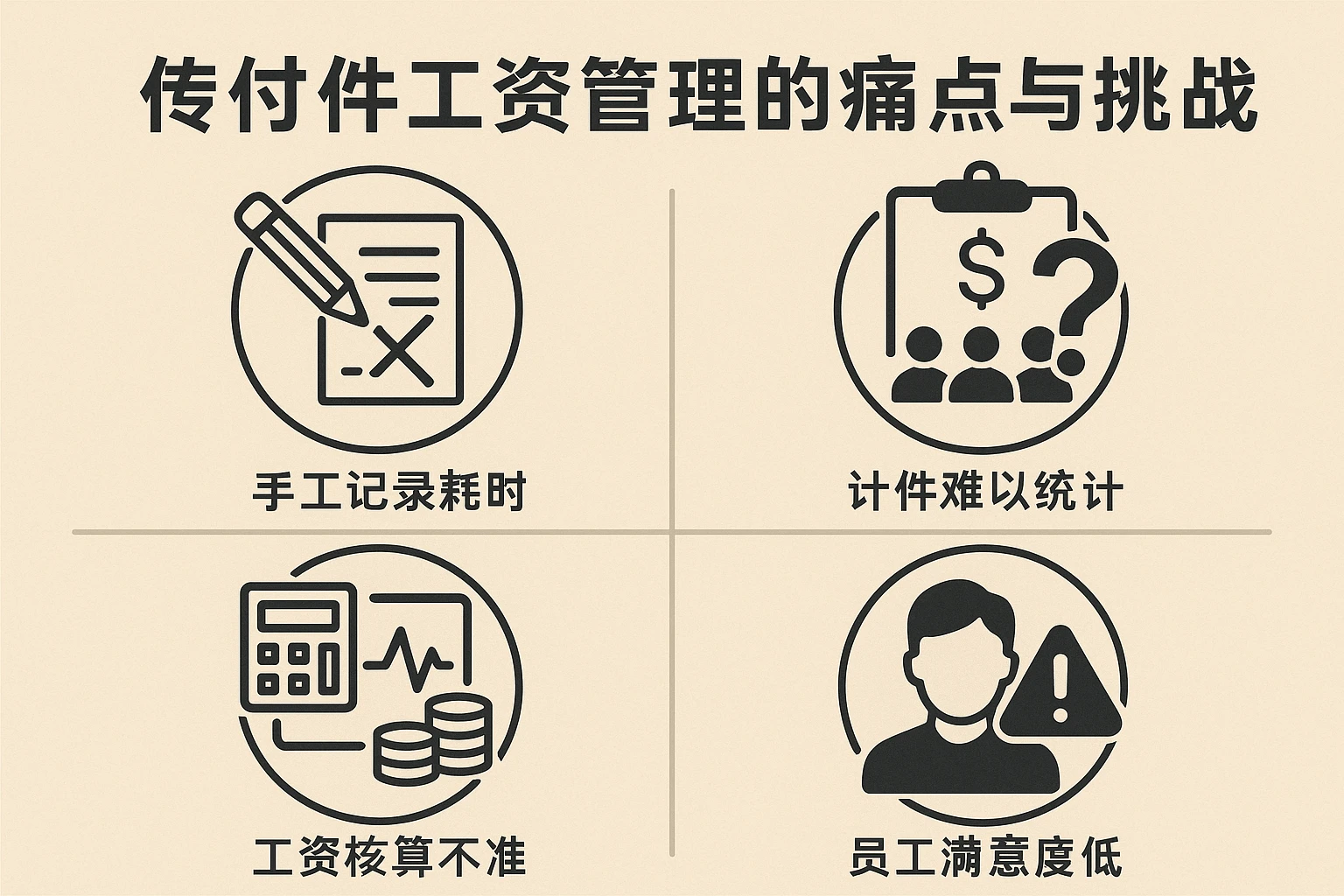 传统计件工资管理的痛点与挑战