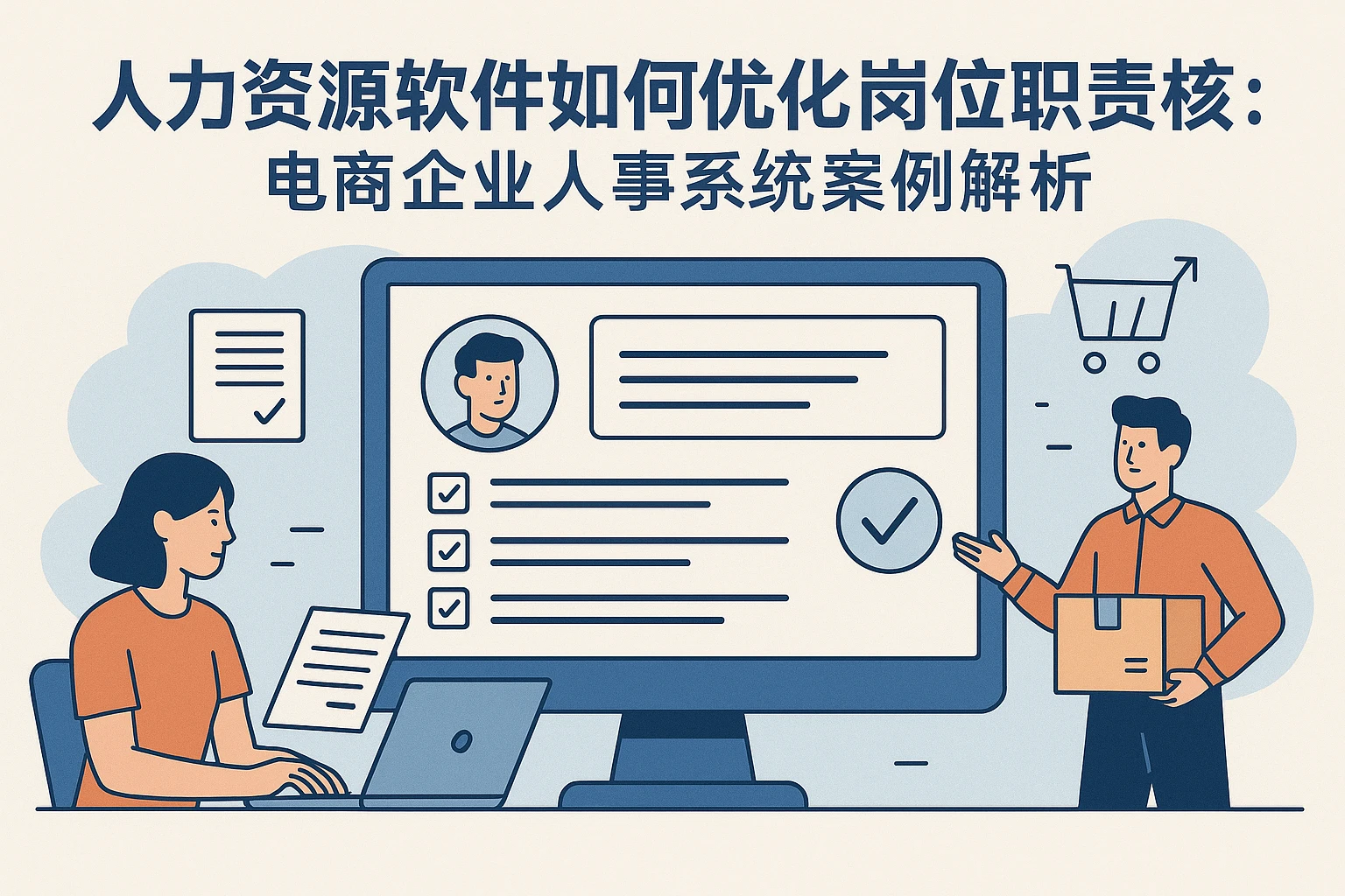 人力资源软件如何优化岗位职责考核：电商企业人事系统案例解析