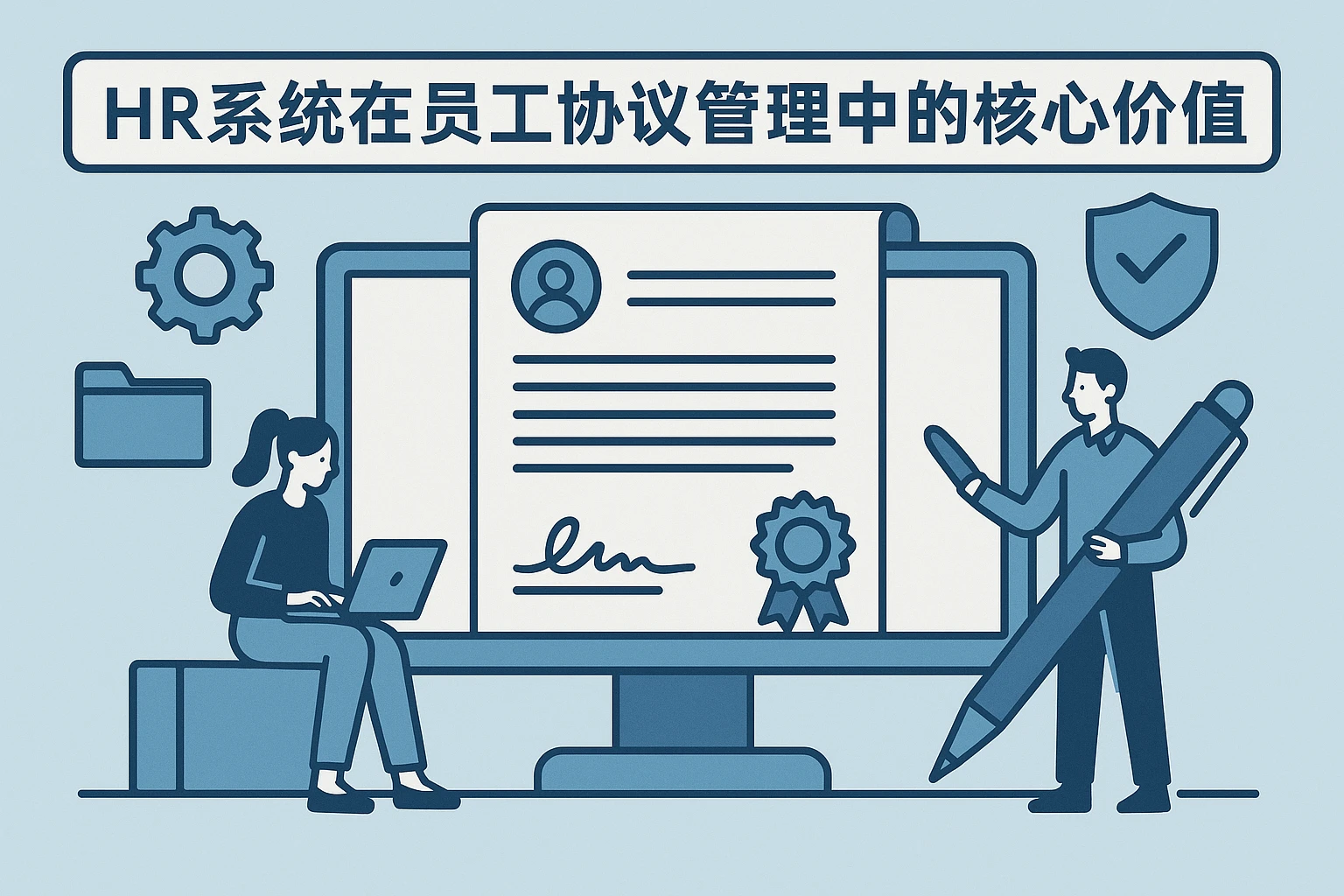 HR系统在员工协议管理中的核心价值