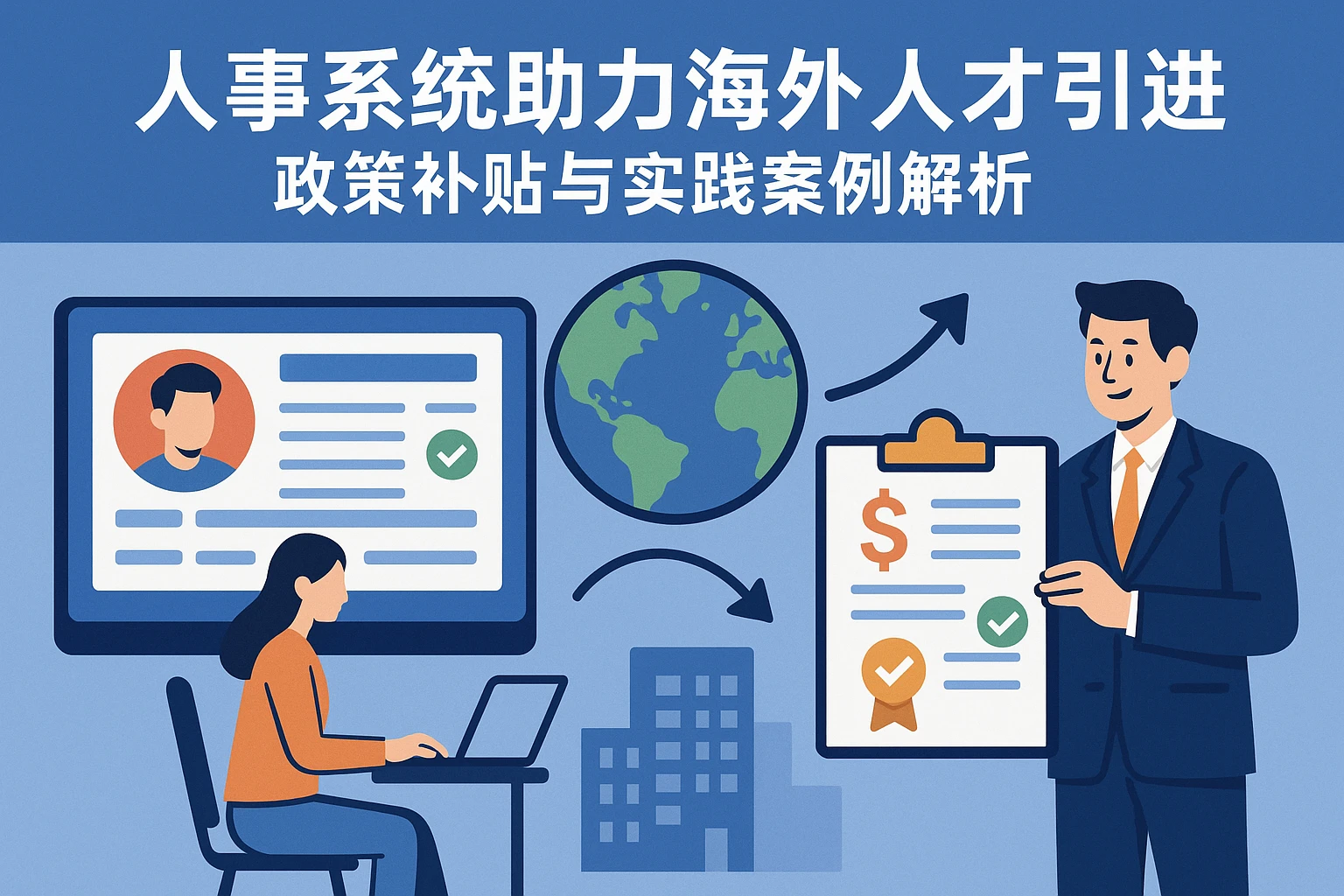 人事系统助力海外人才引进：政策补贴与实践案例解析