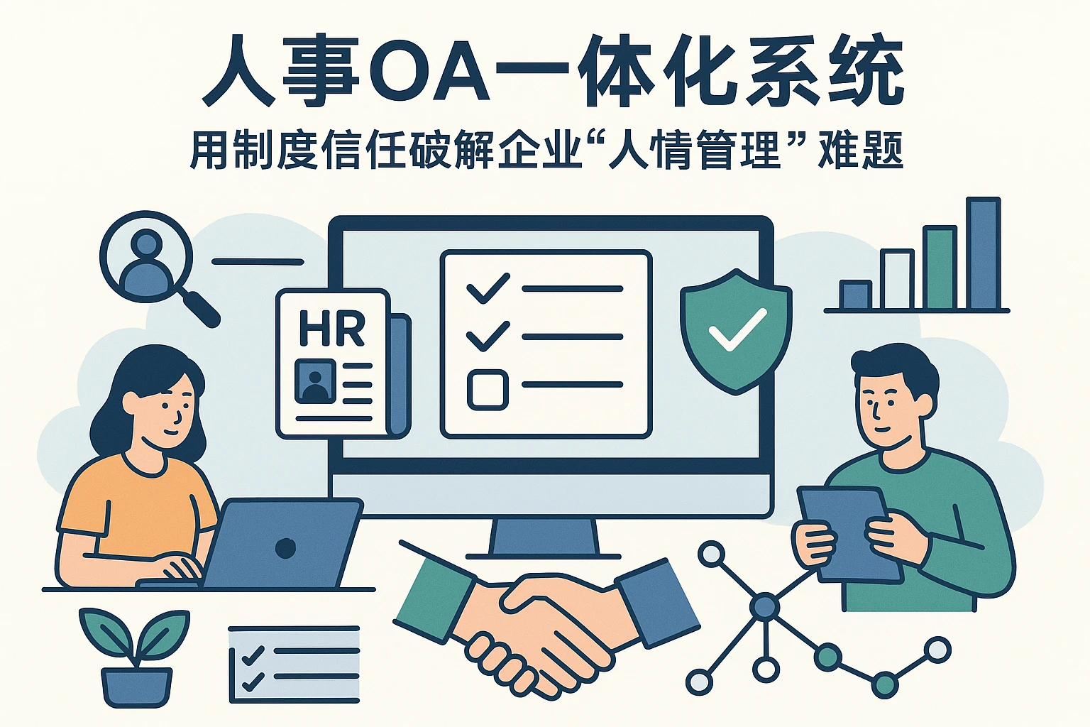人事OA一体化系统：用制度信任破解企业“人情管理”难题