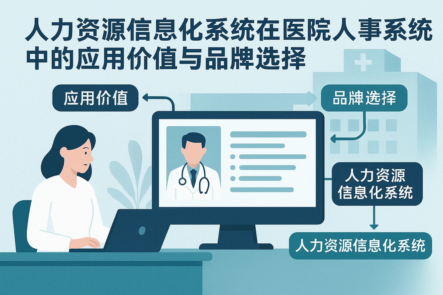 人力资源信息化系统在医院人事系统中的应用价值与品牌选择