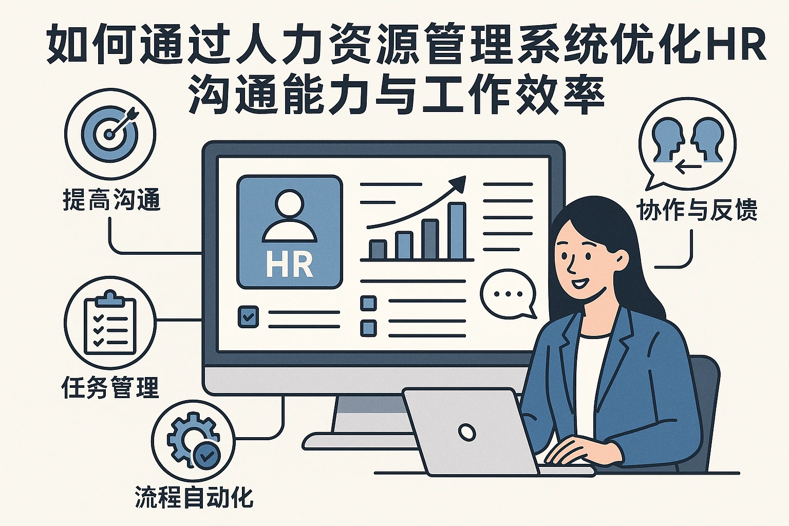 如何通过人力资源管理系统优化HR沟通能力与工作效率