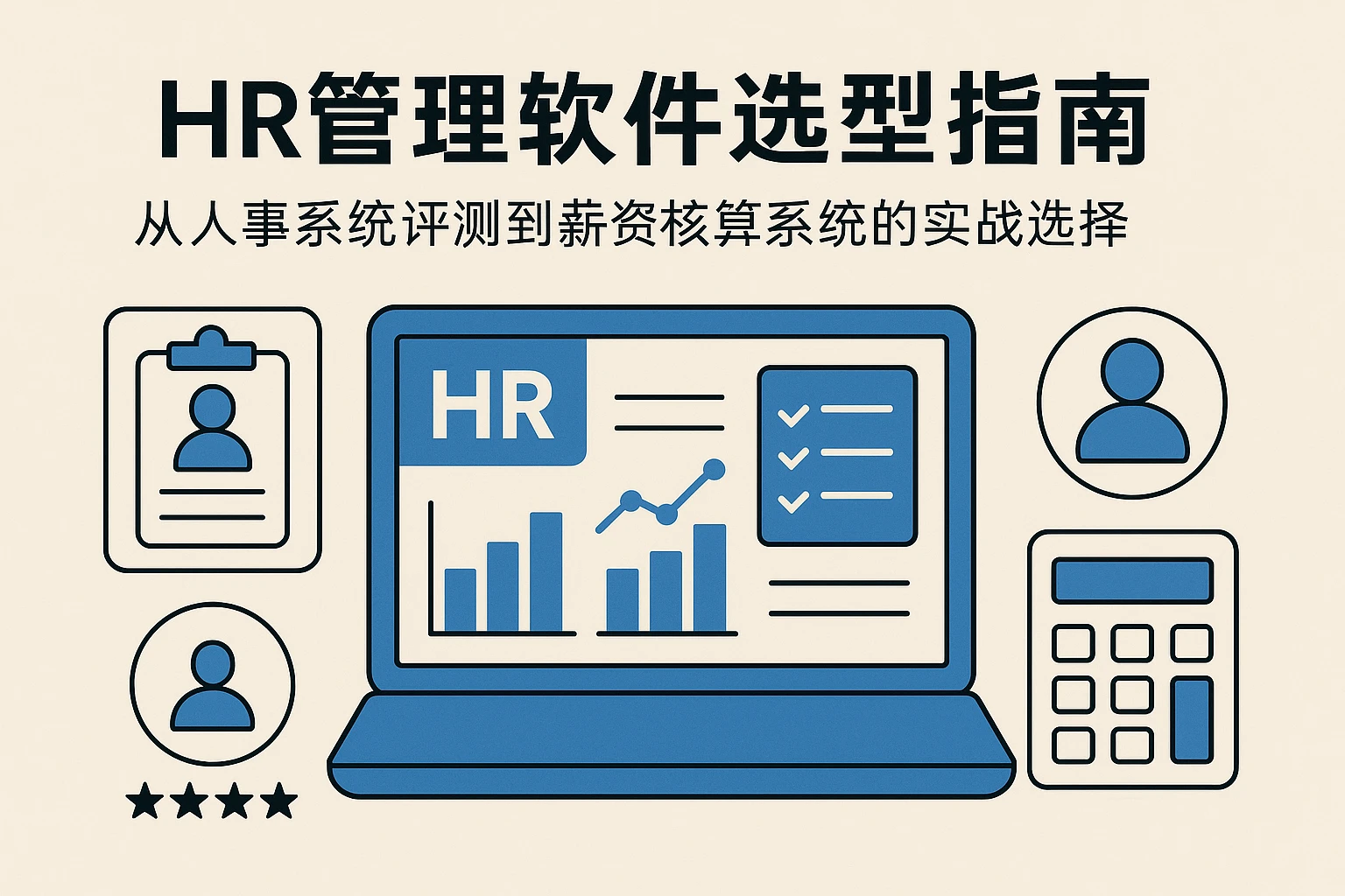 HR管理软件选型指南：从人事系统评测到薪资核算系统的实战选择