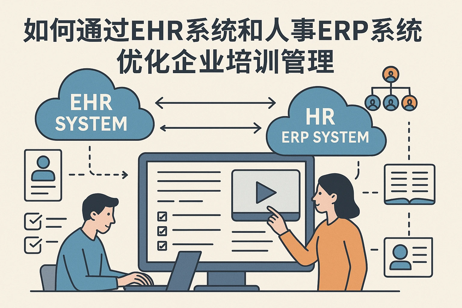 如何通过EHR系统和人事ERP系统优化企业培训管理