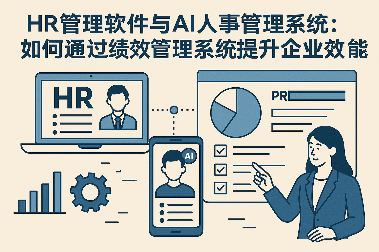 HR管理软件与AI人事管理系统：如何通过绩效管理系统提升企业效能