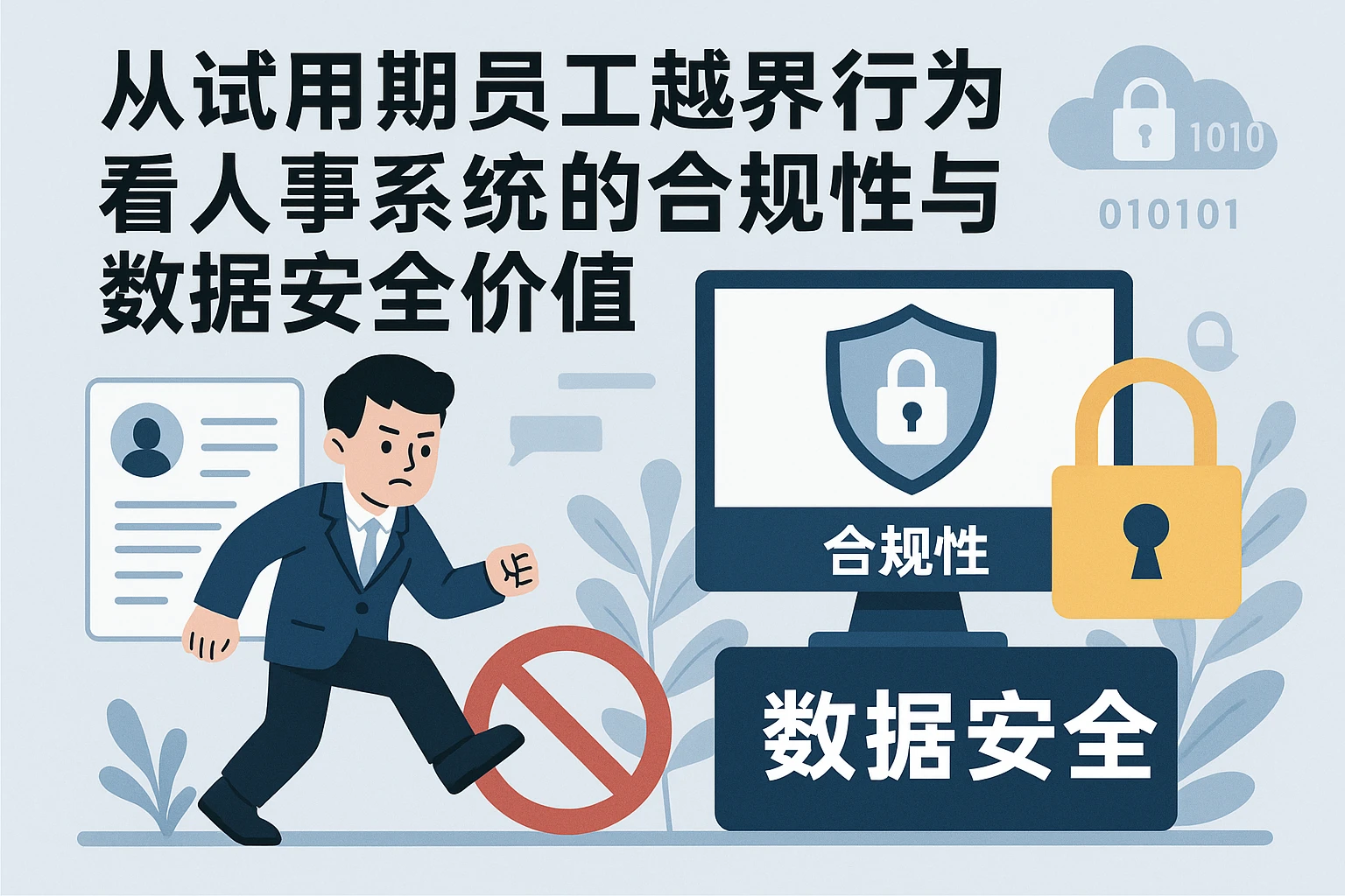 从试用期员工越界行为看人事系统的合规性与数据安全价值
