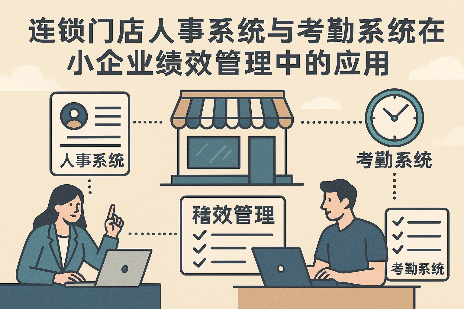 连锁门店人事系统与考勤系统在小企业绩效管理中的应用