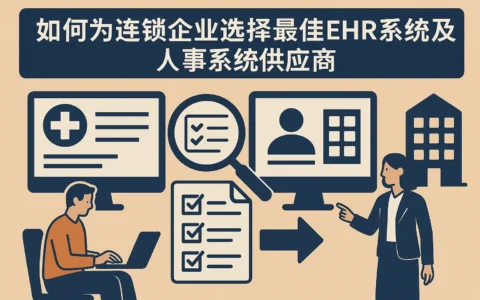 如何为连锁企业选择最佳EHR系统及人事系统供应商