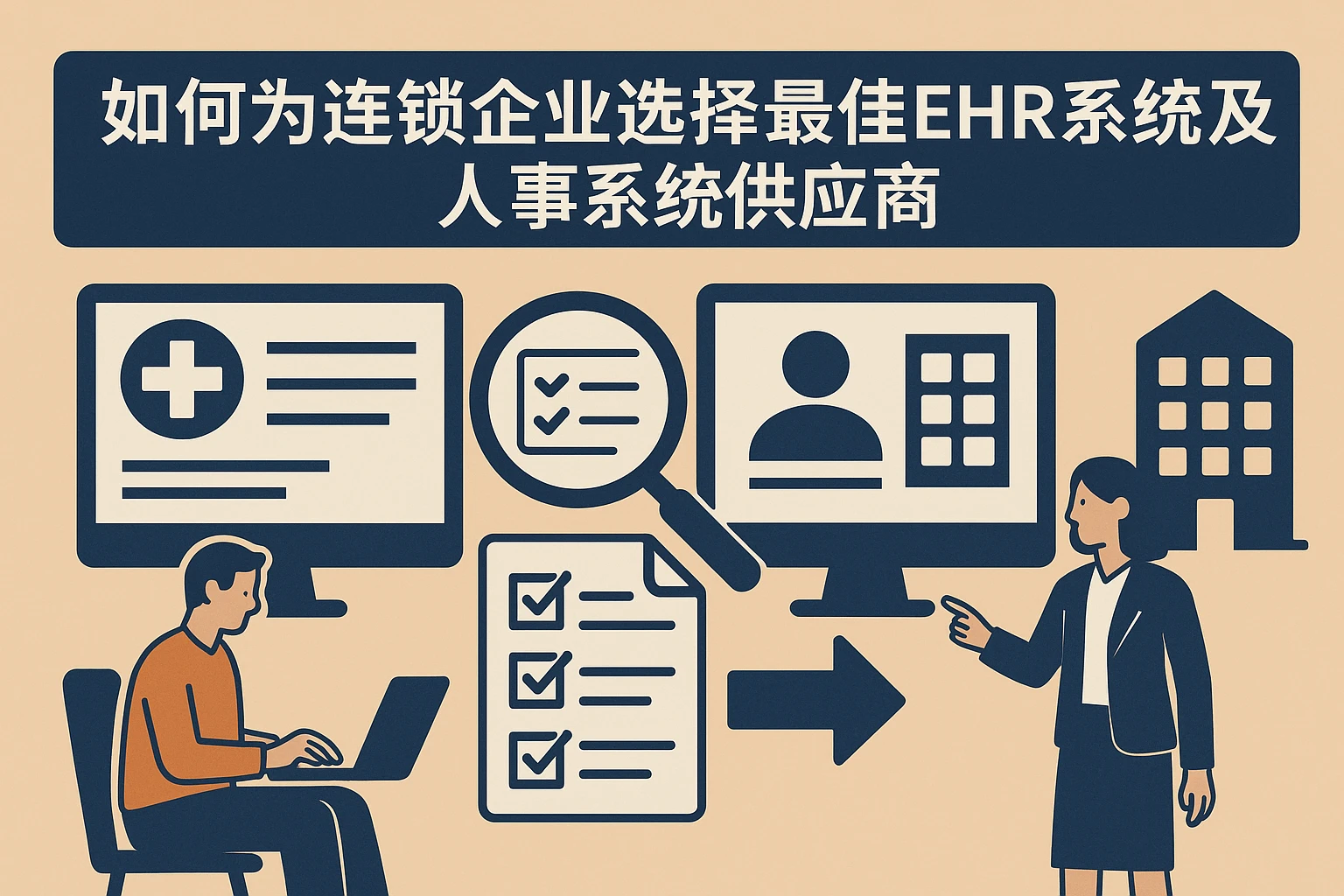 如何为连锁企业选择最佳EHR系统及人事系统供应商