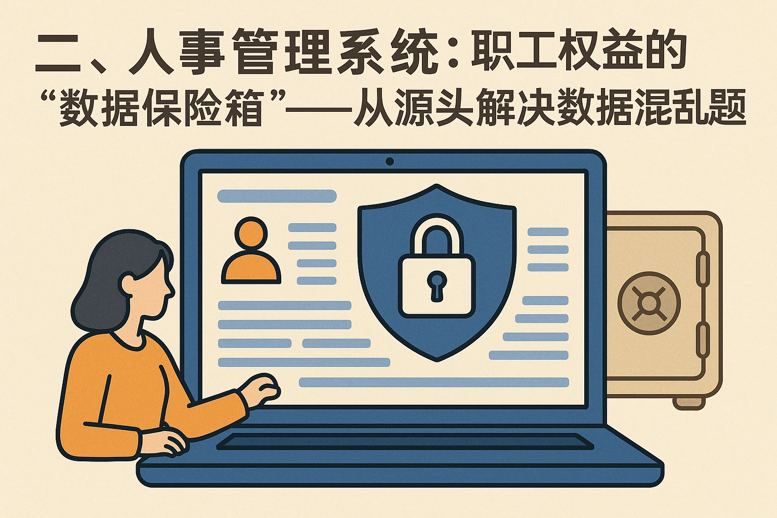 二、人事管理系统:职工权益的“数据保险箱”——从源头解决数据混乱问题