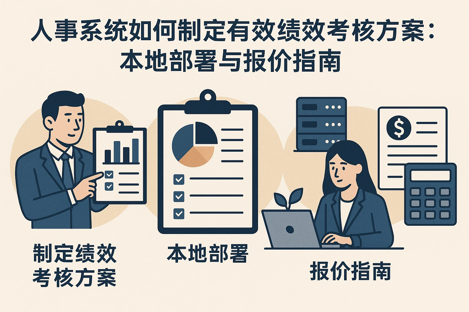 人事系统如何制定有效绩效考核方案：本地部署与报价指南