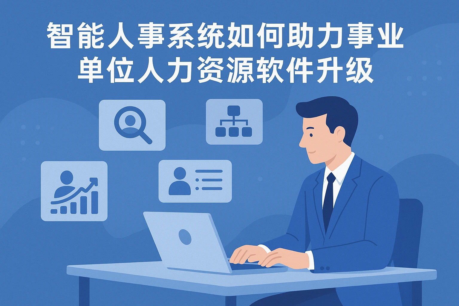 智能人事系统如何助力事业单位人力资源软件升级转型