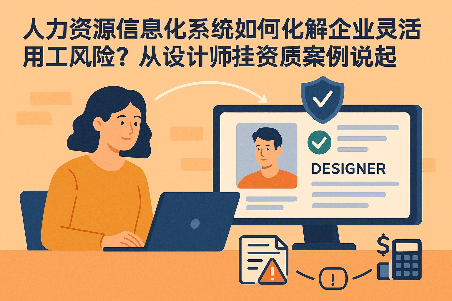 人力资源信息化系统如何化解企业灵活用工风险？从设计师挂资质案例说起